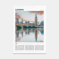 London Travel Color No 1 Poster