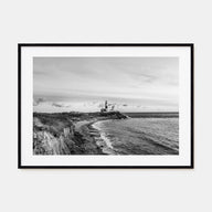 Long Beach Island Landscape B&W Poster