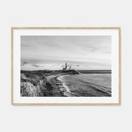 Long Beach Island Landscape B&W Poster