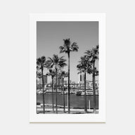 Long Beach Photo B&W No 1 Poster