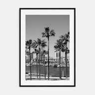 Long Beach Photo B&W No 1 Poster