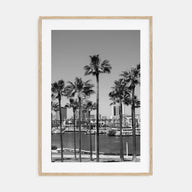 Long Beach Photo B&W No 1 Poster