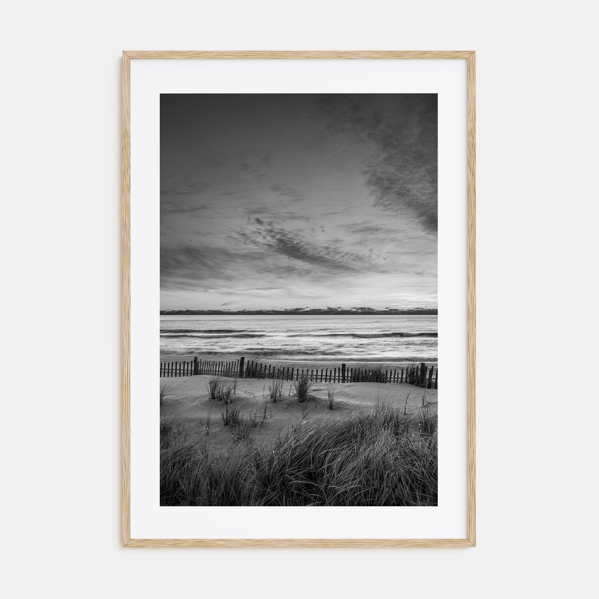 Long Beach Photo B&W No 2 Poster