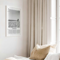 Long Beach Print Black and White No 1, Long Beach Wall Art, Long Beach Poster, Long Beach Photo, USA, United States, North America