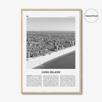 Long Island Print Black and White No 1, Long Island Wall Art, Long Island Poster, Long Island Photo, New York, USA, United States