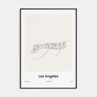 Los Angeles Drawn No 3 Poster