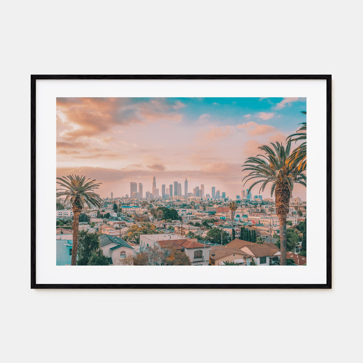 Los Angeles Landscape Color Poster