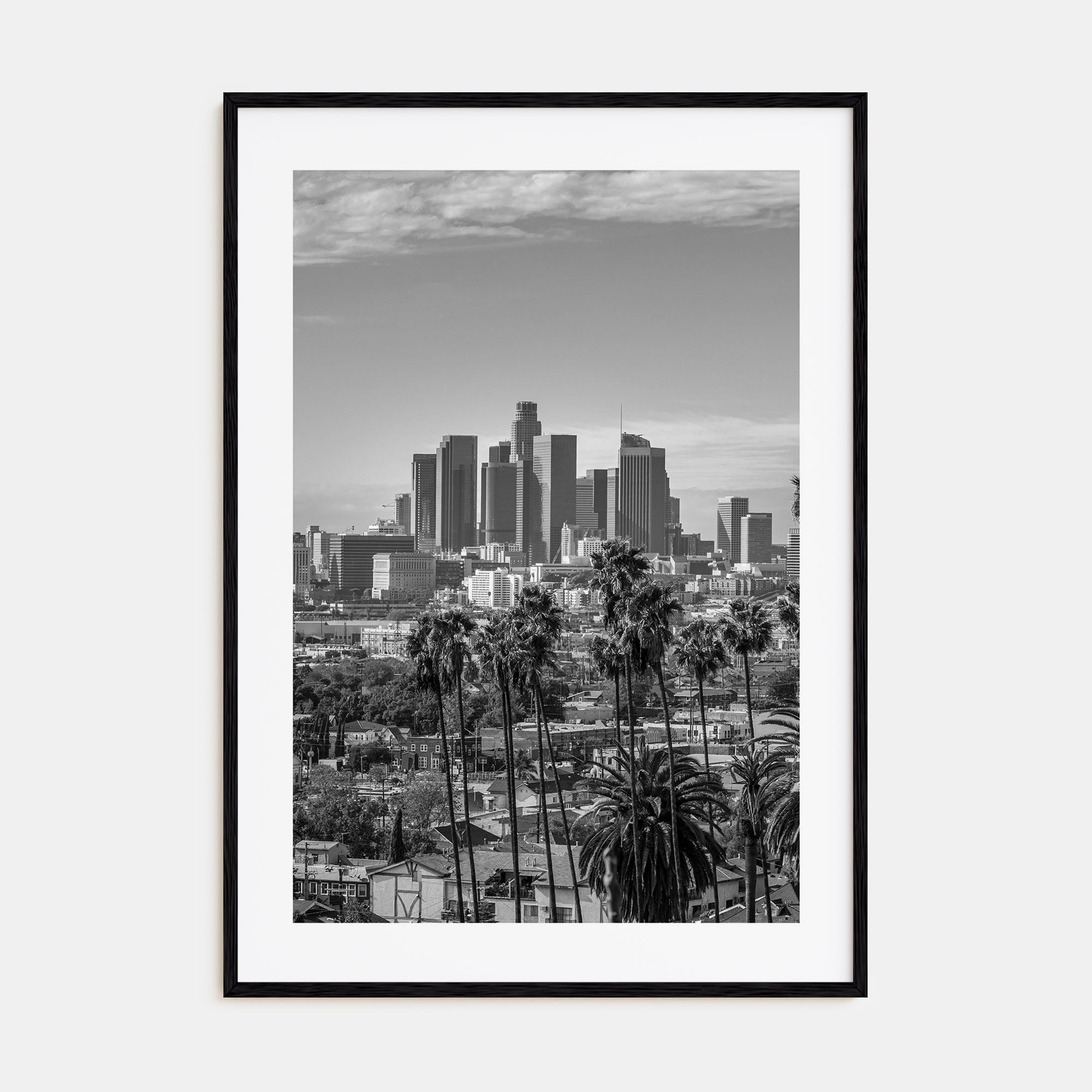 Los Angeles Photo B&W No 1 Poster