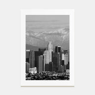 Los Angeles Photo B&W No 4 Poster