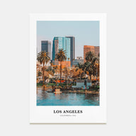 Los Angeles Portrait Color No 1 Poster