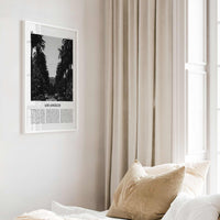 Los Angeles Print Black and White No 1, Los Angeles Wall Art, Los Angeles Poster, Los Angeles, LA, California, USA, United States