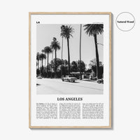 Los Angeles Print Black and White No 2, Los Angeles Wall Art, Los Angeles Poster, Los Angeles, LA, California, USA, United States
