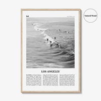 Los Angeles Print Black and White No 3, Los Angeles Wall Art, Los Angeles Poster, Los Angeles, LA, California, USA, United States