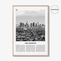 Los Angeles Print Black and White No 4, Los Angeles Wall Art, Los Angeles Poster, Los Angeles, LA, California, USA, United States