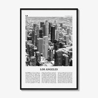 Los Angeles Print Black and White No 5, Los Angeles Wall Art, Los Angeles Poster, LA, California, USA, United States, North America