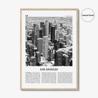 Los Angeles Print Black and White No 5, Los Angeles Wall Art, Los Angeles Poster, LA, California, USA, United States, North America