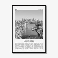 Los Angeles Print Black and White No 6, Los Angeles Wall Art, Los Angeles Poster, Los Angeles Photo, Los Angeles Map, California, USA