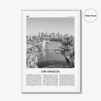Los Angeles Print Black and White No 6, Los Angeles Wall Art, Los Angeles Poster, Los Angeles Photo, Los Angeles Map, California, USA