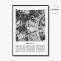 Los Feliz Print Black and White, Los Feliz Wall Art, Los Feliz Poster, Los Feliz Photo, Los Feliz Decor, California, Los Angeles