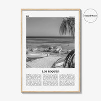 Los Roques Print Black and White, Los Roques Wall Art, Los Roques Poster, Los Roques Photo, Los Roques Wall Décor, Los Roques Map, Venezuela