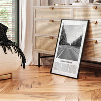 Loudoun County Print Black and White, Loudoun County Wall Art, Loudoun County Poster, Loudoun County Photo, Loudoun Wall Décor, Loudoun Map