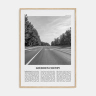 Loudoun County Travel B&W Poster