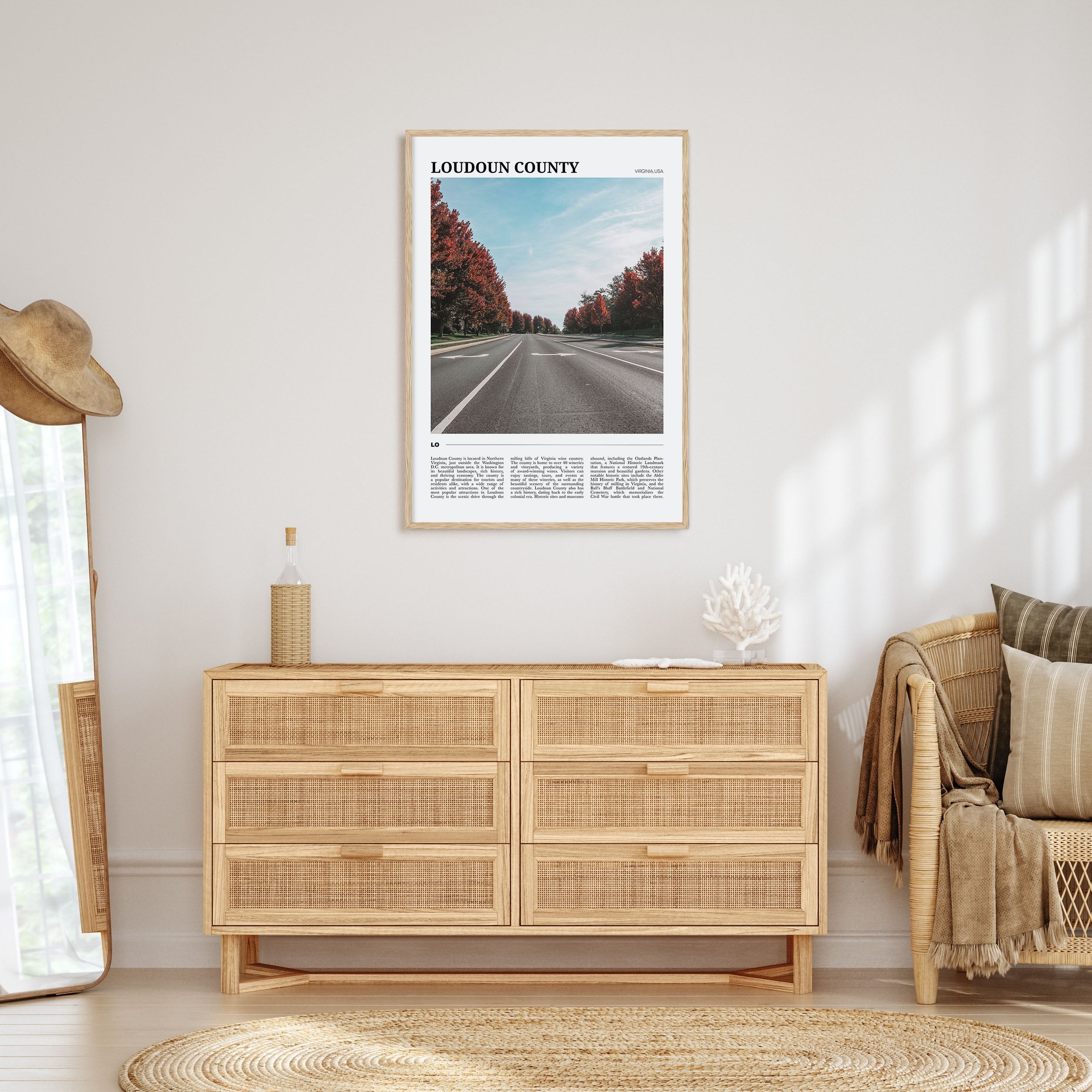 Loudoun County Travel Color Poster
