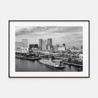 Louisiana Landscape B&W Poster