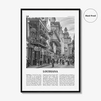 Louisiana Print Black and White No 3, Louisiana Wall Art, Louisiana Poster, Louisiana Photo, Louisiana Wall Décor, Louisiana, United States