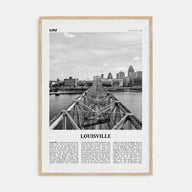 Louisville Travel B&W No 2 Poster