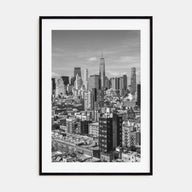 Lower East Side Photo B&W Poster