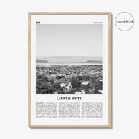 Lower Hutt Print Black and White, Lower Hutt Wall Art, Lower Hutt Poster, Lower Hutt Photo, Lower Hutt Décor, Lower Hutt Map, New Zealand