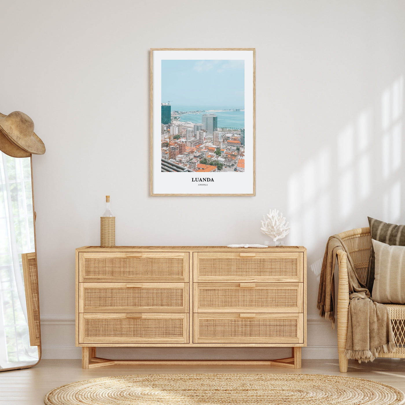 Luanda Portrait Color Poster
