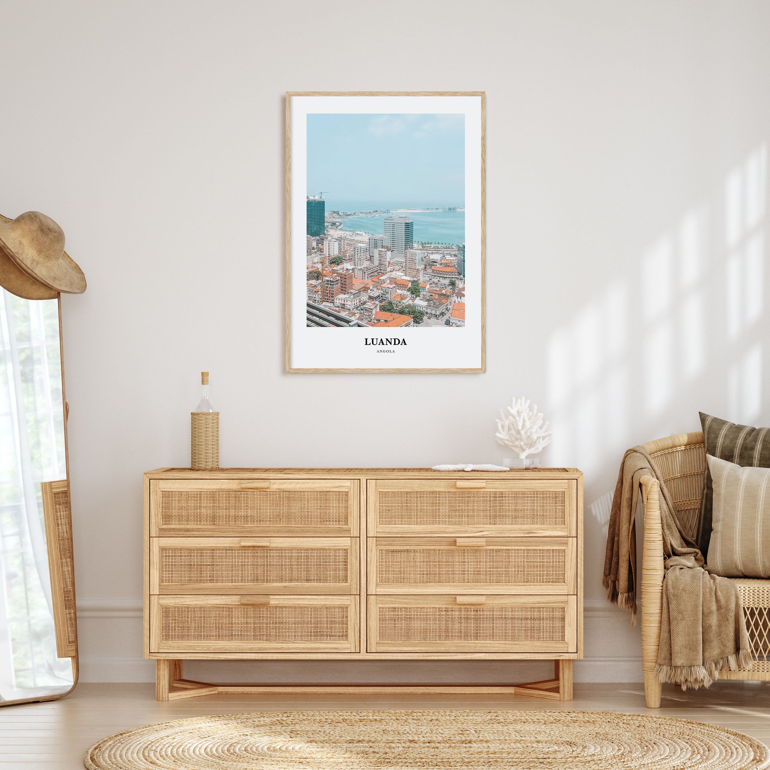 Luanda Portrait Color Poster