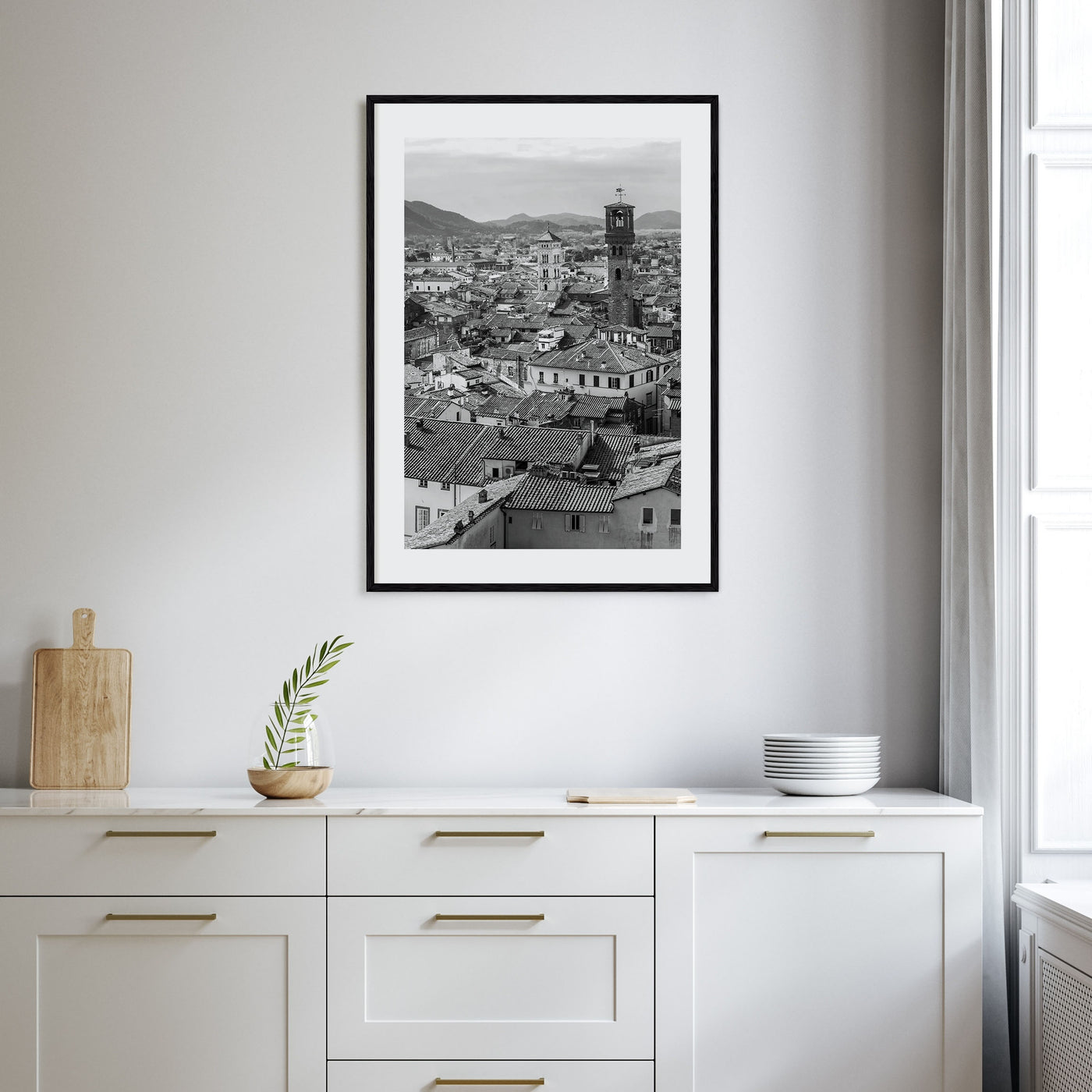 Lucca Photo B&W Poster