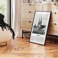 Lucerne Print Black and White, Lucerne Wall Art, Lucerne Poster, Lucerne Photo, Lucerne Wall Décor, Switzerland, Luzern, Swiss