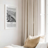 Lugano Print Black and White, Lugano Wall Art, Lugano Poster, Lugano Photo, Lugano Wall Décor, Lugan, Ticino, Switzerland
