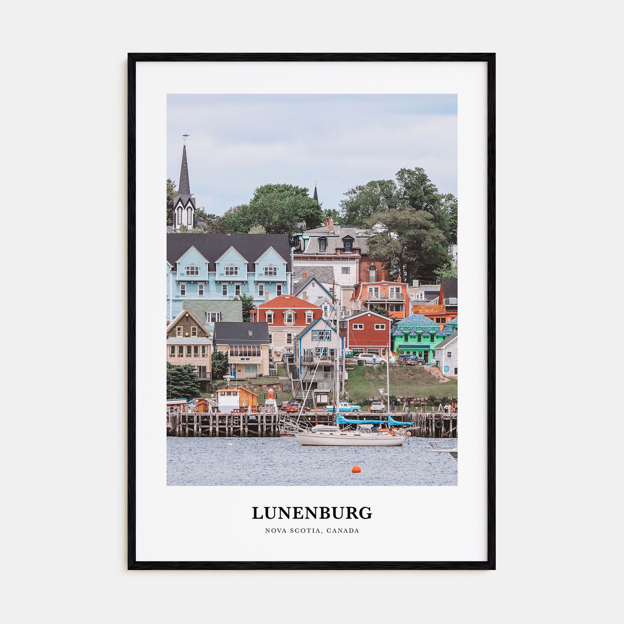 Lunenburg Portrait Color Poster