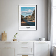 Lusaka Portrait Color Poster