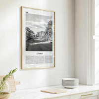 Lusaka Print Black and White, Lusaka Wall Art, Lusaka Poster, Lusaka Photo, Lusaka Wall Décor, Mwalusaka, Zambia