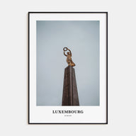 Luxembourg Portrait Color Poster