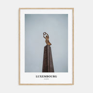 Luxembourg Portrait Color Poster