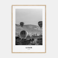 Luxor Portrait B&W Poster