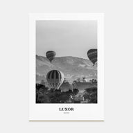Luxor Portrait B&W Poster