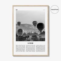 Luxor Print Black and White, Luxor Wall Art, Luxor Poster, Luxor Photo, Luxor Wall Décor, Egypt, الأقصر