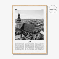 Lviv Print Black and White, Lviv Wall Art, Lviv Poster, Lviv Photo, Lviv Wall Décor, Lviv Map, Ukraine