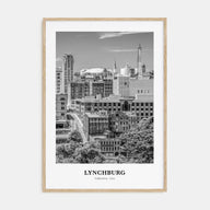 Lynchburg Portrait B&W Poster