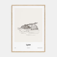 Lyon Drawn Poster
