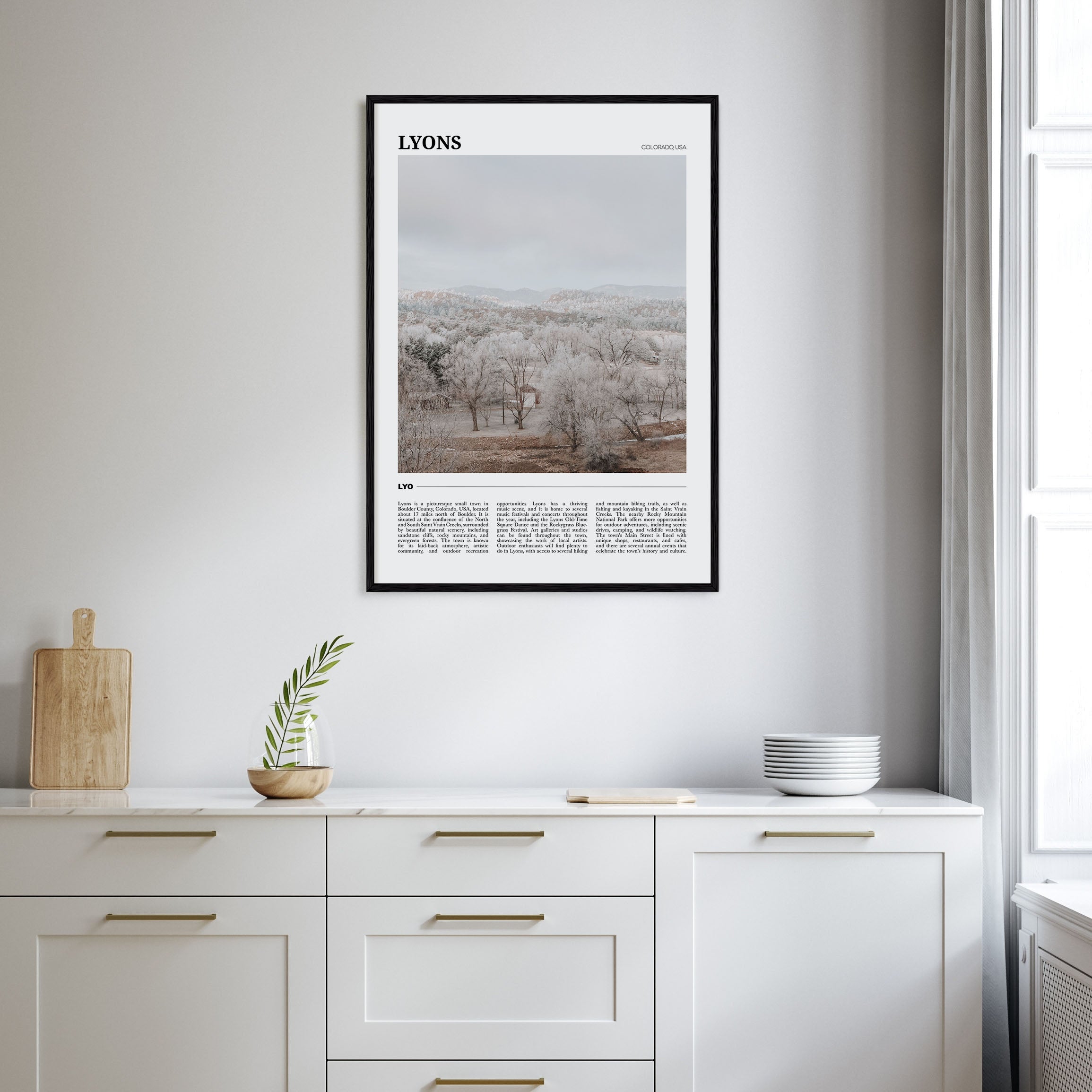 Lyons Travel Color Poster