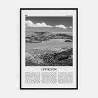 Lyttelton Travel B&W Poster